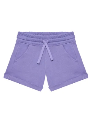 United Colors Of Benetton Szorty sportowe 3J68C901C Fioletowy Regular Fit