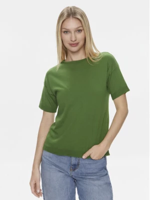 United Colors Of Benetton T-Shirt 103CD102M Zielony Regular Fit