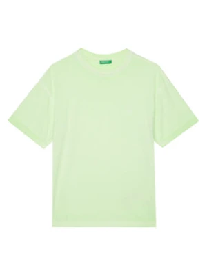 United Colors Of Benetton T-Shirt 3085C10P9 Zielony Regular Fit