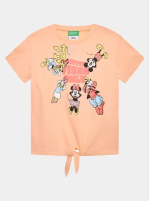 United Colors Of Benetton T-Shirt 3096G10B1 Różowy Regular Fit