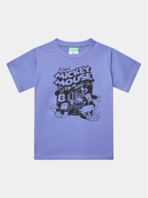 United Colors Of Benetton T-Shirt 3096G10B3 Fioletowy Regular Fit