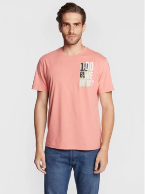 United Colors Of Benetton T-Shirt 3096U102U Różowy Regular Fit