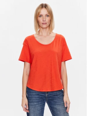 United Colors Of Benetton T-Shirt 3BVXD1033 Pomarańczowy Relaxed Fit