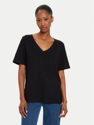United Colors Of Benetton T-Shirt 3BVXD400H Czarny Relaxed Fit