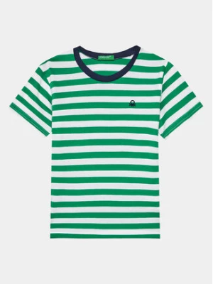 United Colors Of Benetton T-Shirt 3EJGG10CZ Zielony Regular Fit