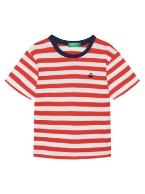 United Colors Of Benetton T-Shirt 3FHXG10HR Czerwony Regular Fit