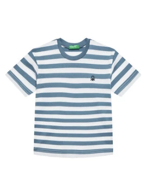 United Colors Of Benetton T-Shirt 3FHXG10HR Niebieski Regular Fit