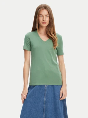 United Colors Of Benetton T-Shirt 3GA2E4230 Zielony Regular Fit