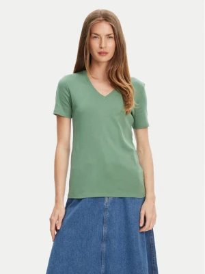 United Colors Of Benetton T-Shirt 3GA2E4230 Zielony Regular Fit
