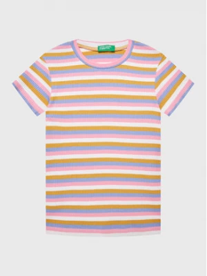 United Colors Of Benetton T-Shirt 3HFUG107A Kolorowy Regular Fit