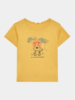 United Colors Of Benetton T-Shirt 3I1XA102V Żółty Regular Fit