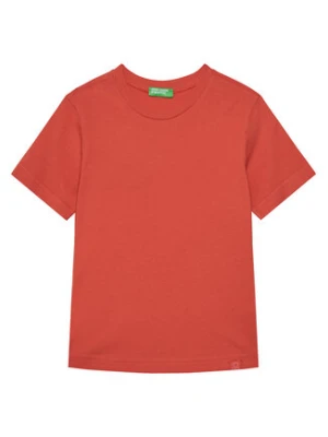 United Colors Of Benetton T-Shirt 3I1XC109W Czerwony Regular Fit