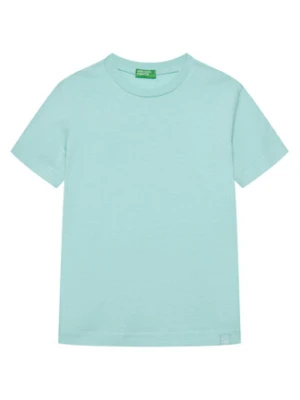 United Colors Of Benetton T-Shirt 3I1XC109W Niebieski Regular Fit