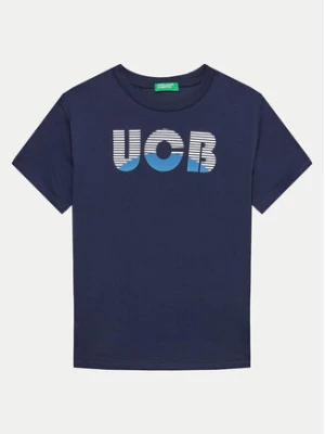 United Colors Of Benetton T-Shirt 3I1XC10IL Granatowy Regular Fit