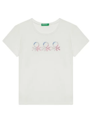 Zdjęcie produktu United Colors Of Benetton T-Shirt 3I1XC10MZ Biały Regular Fit