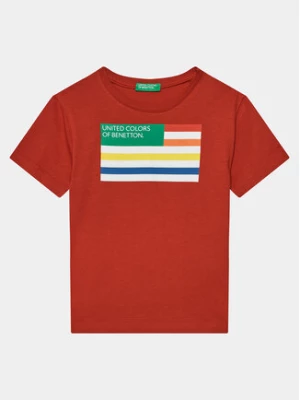 United Colors Of Benetton T-Shirt 3I1XG10CY Czerwony Regular Fit