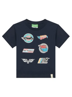 United Colors Of Benetton T-Shirt 3I1XG10I3 Granatowy Regular Fit
