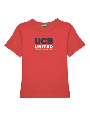United Colors Of Benetton T-Shirt 3I1XG10JO Czerwony Regular Fit