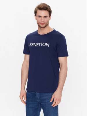 United Colors Of Benetton T-Shirt 3I1XU100A Granatowy Regular Fit
