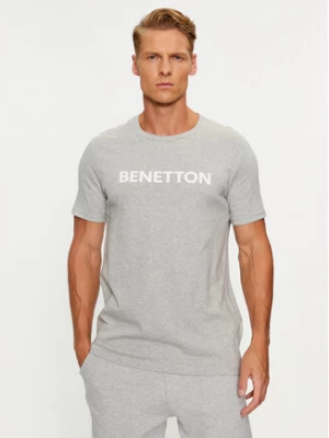 United Colors Of Benetton T-Shirt 3I1XU100A Szary Regular Fit