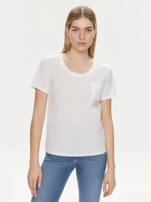 United Colors Of Benetton T-Shirt 3J5CD106R Biały Regular Fit