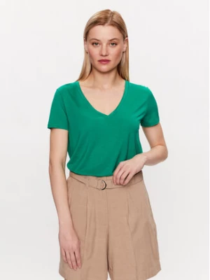 United Colors Of Benetton T-Shirt 3NLHE4249 Zielony Regular Fit