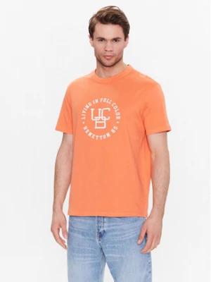 United Colors Of Benetton T-Shirt 3YR3U1050 Pomarańczowy Regular Fit