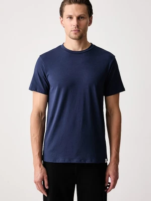 United Colors of Benetton T-shirt basic męski bawełniany z elastanem 2-pack