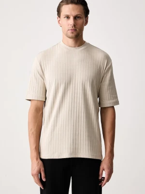 United Colors of Benetton T-shirt basic męski z bawełną