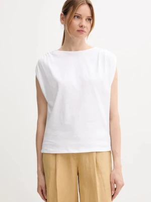 United Colors of Benetton t-shirt bawełniany damski kolor biały 3096D10AB