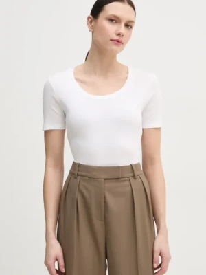 United Colors of Benetton t-shirt bawełniany damski kolor biały 3GA2D1066