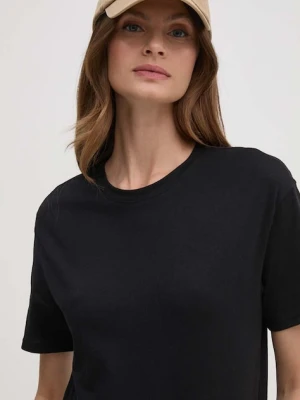 United Colors of Benetton t-shirt bawełniany damski kolor czarny 3096D102O