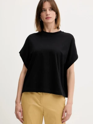 United Colors of Benetton t-shirt bawełniany damski kolor czarny 3096D1071