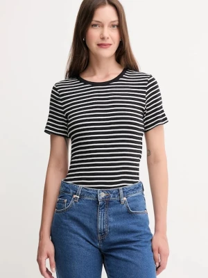 United Colors of Benetton t-shirt bawełniany damski kolor czarny 30YSE16A0