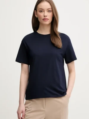 United Colors of Benetton t-shirt bawełniany damski kolor granatowy 3096D102O