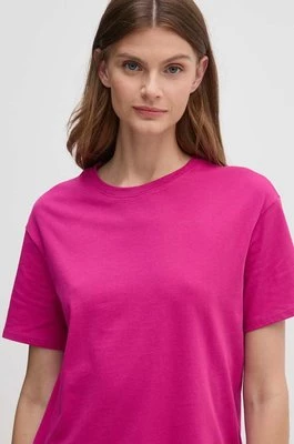 United Colors of Benetton t-shirt bawełniany damski kolor różowy 3096D102O