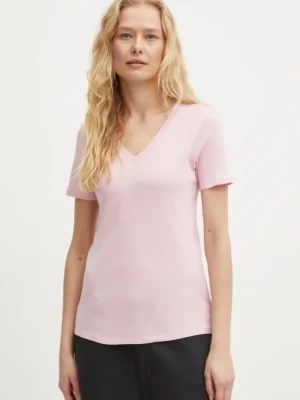 United Colors of Benetton t-shirt bawełniany damski kolor różowy 3GA2E4230