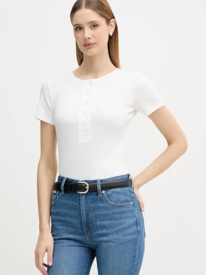 United Colors of Benetton t-shirt damski bawełniany z elastanem