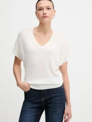 United Colors of Benetton t-shirt damski kolor biały 103VD402U
