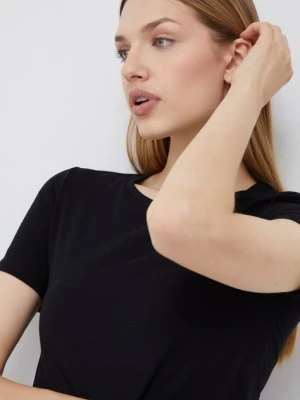 Zdjęcie produktu United Colors of Benetton t-shirt damski kolor czarny