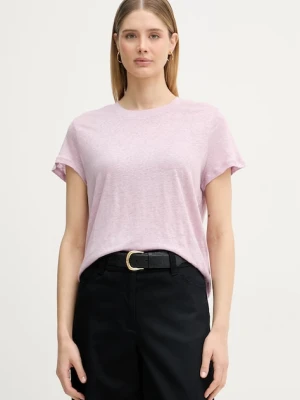 United Colors of Benetton t-shirt damski lniany