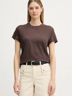 United Colors of Benetton t-shirt damski lniany