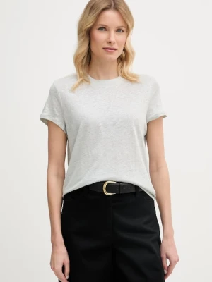 United Colors of Benetton t-shirt damski lniany