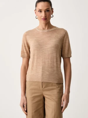 United Colors of Benetton T-shirt damski wełniany