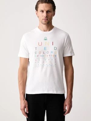 United Colors of Benetton T-shirt męski bawełniany