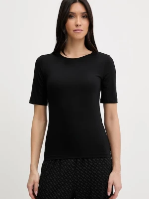 United Colors of Benetton t-shirt piżamowy z dodatkiem jedwabiu