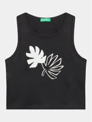 United Colors Of Benetton Top 3096CH013 Czarny Regular Fit