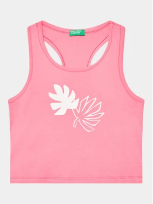 United Colors Of Benetton Top 3096CH013 Różowy Regular Fit