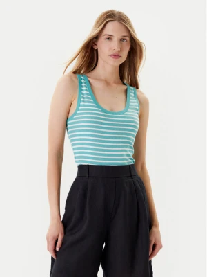 United Colors Of Benetton Top 30YSDH010 Zielony Regular Fit
