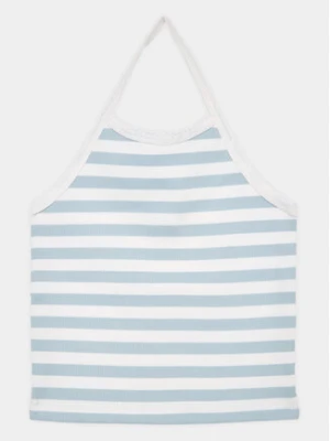 United Colors Of Benetton Top 3OIWCH00Z Niebieski Regular Fit